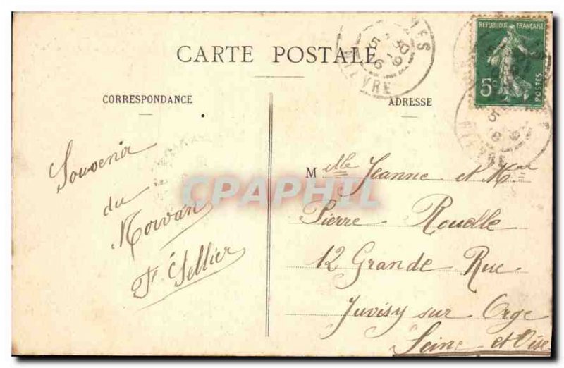 Old Postcard Morvan Illustrates Les Settons The Way Round