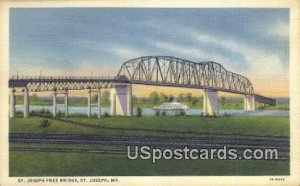 St Joseph Free Bridge in St. Joseph, Missouri