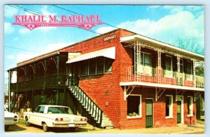 NATCHEZ, Mississippi MS ~ 505 State Street Home KHALIL RAPHAEL c1960s Postcard