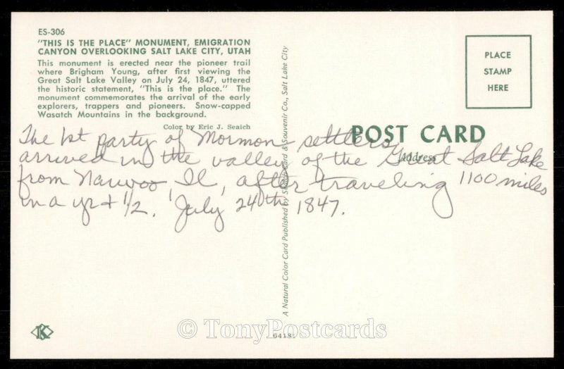 This is the place Monument