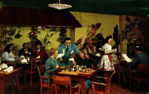 Vintage Papagayo Room, Fairmont Hotel, San Francisco, Calif. Postcard P172