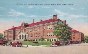 Ohio Lima Central high School Building Looking North West