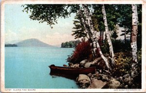 USA Along The Shore Vintage Postcard C207