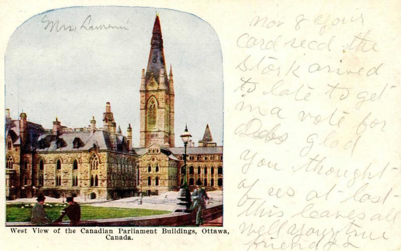 Canada - Ontario, Ottawa. Canadian Parliament Buildings