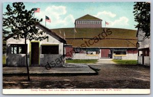 K49/ Point Gratiot New York Postcard c1910 Candy Stands Bell Line Station 523