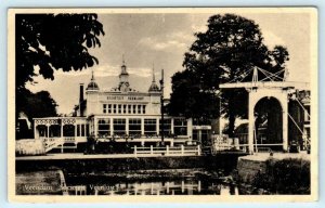 RPPC  VEENDAM, NETHERLANDS ~ View of SOCIETEIT VEENLUST 1953  Postcard