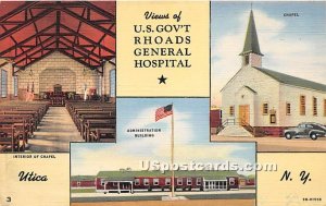 US. Gov. Rhoads General Hospital - Utica, New York NY  