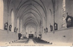 VAL DE LA HAYLE, France, 1910-1920s, Interieur de l'Eglise