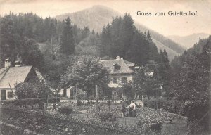 GRUSS VOM GSTETTENHOF AUSTRIA POSTCARD (c. 1910)