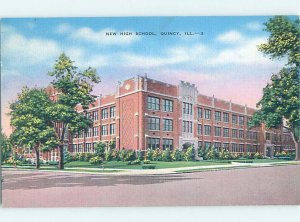 Pre-Chrome HIGH SCHOOL SCENE Quincy Illinois IL AG6744