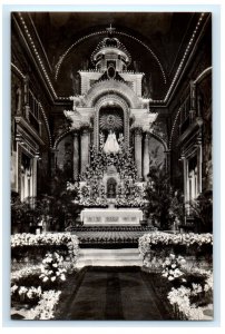 Our Lady Of Mercy Church Havana Cuba Real Photo RPPC Postcard (FK18)