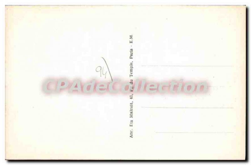 Old Postcard Nogent sur Marne Boat Club Paris