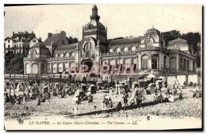 Old Postcard Le Havre Casino Marie Christine