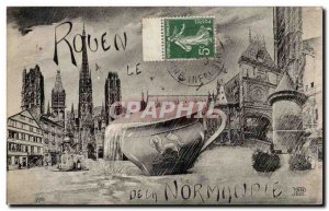 Old Postcard Rouen Normandie