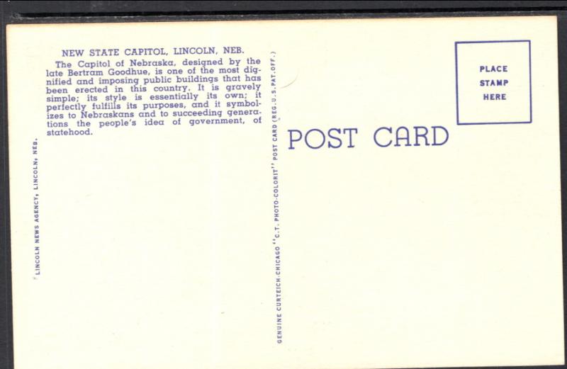 Interior,State Capitol,Lincoln,NE BIN