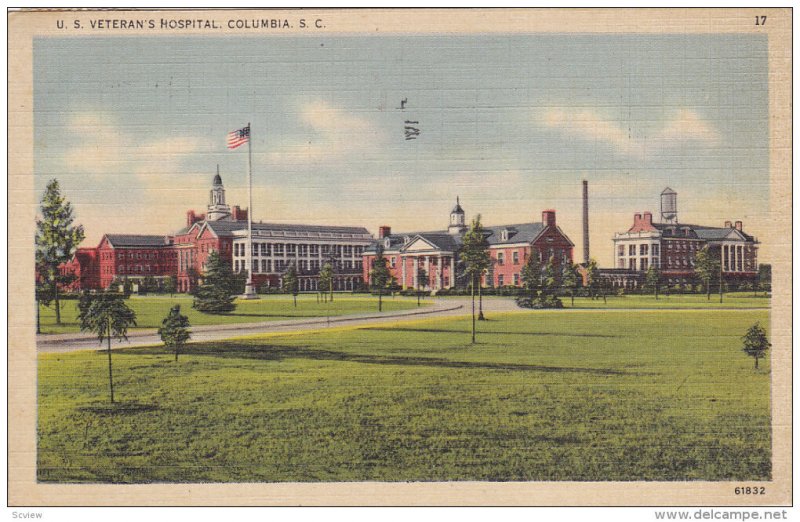 COLUMBIA, South Carolina, PU-1943; U.S. Veteran's Hospital