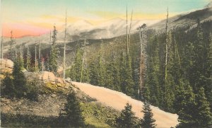 Postcard 1920s Colorado Berthoud Pass James Peak Sunny Scenes 22-12476