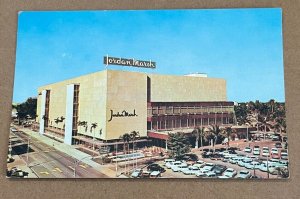 VINTAGE POSTCARD UNUSED JORDAN MARSH STORE, BISCAYNE BLVD., MIAMI, FLORIDA