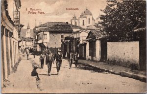 Macedonia Prilep Pere Teschowstr Vintage Postcard C109