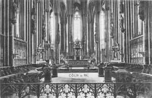 Br35619 Koln Choir in Dom germany