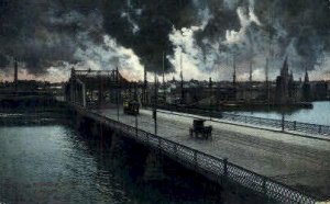 Fairhaven Bridge - New Bedford, Massachusetts MA