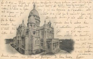 B588 France Paris Sacre-Coeur 1904