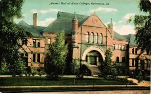 Galesburg, Illinois - The Alumni Hall of Knox College - c1908