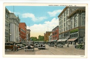 MA - Pittsfield. North Street circa 1920's