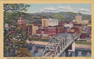 South Side Bridge And Business Center Charleston West Virginia