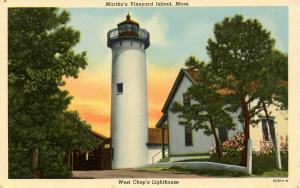 MA - Martha's Vineyard Island. West Chop's Lighthouse