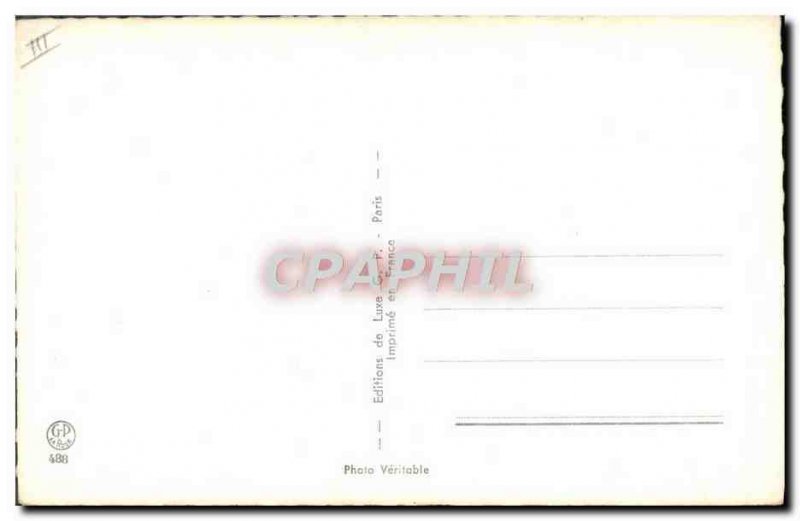 Postcard Old erotic Nude Woman