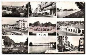 Postcard Modern Agen General view