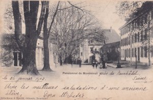 Pensionnat de Montmirail French 1902 Postcard