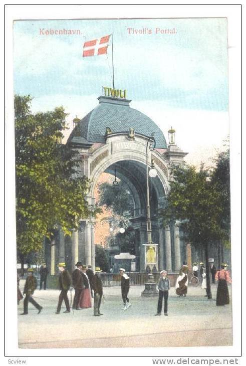 Tivoli's Portal, Kobenhavn, Denmark, 00-10s