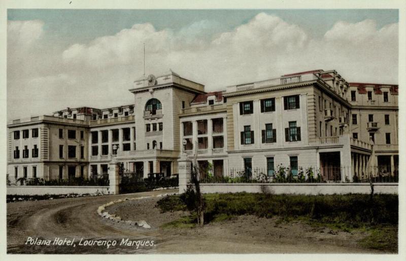 mozambique, LOURENÇO MARQUES, Polonia Hotel (1930s) Postcard