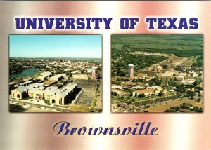 Brownsville, TX Texas  UNIVERSITY OF TEXAS Campus Aerial Views  4X6 Postcard