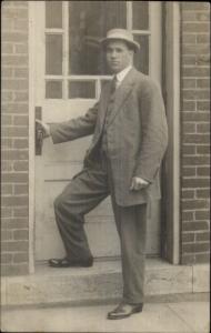 Dayton Post Office Mr. Bowman (Written on Back) OHIO??? Real Photo Postcard