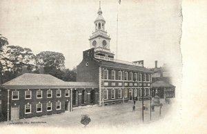 Vintage Postcard 1900's View of Independence Hall Philadelphia Pennsylvania