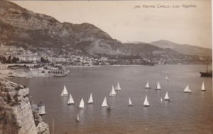 Monaco Monte Carlo Les Regates Real Photo