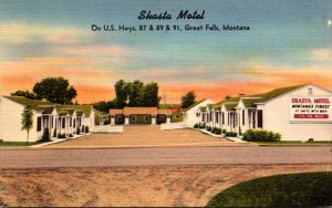 Montana Great Falls The Shasta Motel
