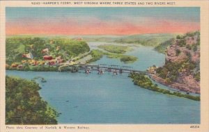 West Virginia Harper's Ferry West Virgtinia Where Three States And Two R...