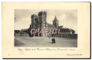 Postcard Old Church of Caen la Trinite Abbaye aux Dames