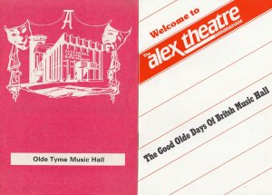 Reg Dixon Organist at Birmingham Alexandra Theatre & Good Old Days 2x Programme