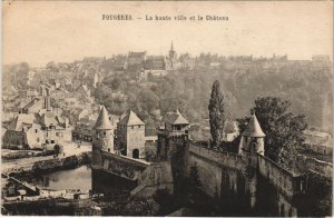 CPA Fougeres la haute ville et le Chateau (1237630)