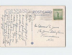 Postcard The Churn, Marblehead Neck, Marblehead, Massachusetts