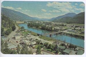 Superior Montana MT Mont Clarkfork River Aerial Diamond National Co Postcard