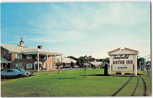 FAIRFIELD MOTOR INN & RESTAURANT Roadside FAIRFIELD, CT 1960s Vintage Postcard