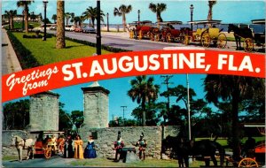 Greetings From St Augustine Florida 1965
