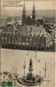 CPA CHARLEVILLE - La statue de charles de gonzague (148179)