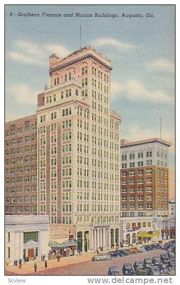 Southern finance & Marion Bldgs , AUGUSTA , Georgia , 30-40s